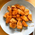ピーナッツ子♪'s cooksnap of when they made 長芋と鶏胸のバター醤油炒め☆.