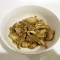 クックBHU7ME☆'s cooksnap of when they made ☆長芋・鶏肉・舞茸♪バター醤油炒め☆.