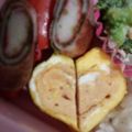 ammy2001's cooksnap of when they made お弁当に可愛いダブル❤ハート❤の卵焼き❤.