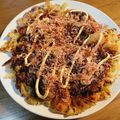 うきょたろう's cooksnap of when they made 市販粉不要。おいしいよ。白菜のお好み焼き.