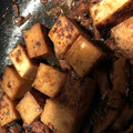 フクソノ's cooksnap of when they made 簡単節約晩ごはん④厚揚げのサンマ蒲焼缶味.