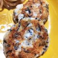 あつだいすき's cooksnap of when they made ひじき煮入り和風ハンバーグ.