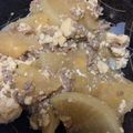 hat_lumi's cooksnap of when they made 麻婆豆腐 in大根.