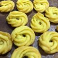Cheer1010's cooksnap of when they made 簡単❤︎さつま芋の絞り出しクッキー.