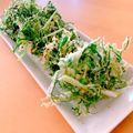 ☆３匹の子ぶた☆'s cooksnap of when they made 水菜のかき揚げ.