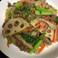 ルぴあ's cooksnap of when they made 根菜たっぷり☆焼肉のたれではるさめ炒め.