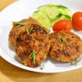kaiselim's cooksnap of when they made ローズマリーの豆腐ハンバーグ.