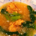 クックCKADZW☆'s cooksnap of when they made 鶏唐揚げの小松菜&みぞれ餡かけ.