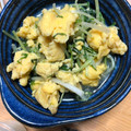 手抜きクック's cooksnap of when they made ぱぱっと簡単！ふわふわ卵と水菜の塩麹炒め.