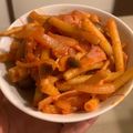 ゆいまーるん's cooksnap of when they made 弁当にも☆しめじとマカロニケチャップ炒め.