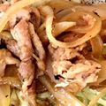 のんびりかおるん's cooksnap of when they made 野菜たっぷりかりかり豚丼.