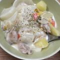 akipopc's cooksnap of when they made ルー不要！簡単クリームシチュー保存版.