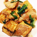 料理初心者あぃ☆'s cooksnap of when they made 簡単！豚肉と厚揚げとニラ炒め♥.