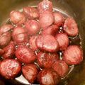 ルルハルル's cooksnap of when they made 女のロマン！ホクホク栗の赤ワイングラッセ.
