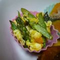 新妻あや's cooksnap of when they made お弁当にもう一品！アスパラ卵炒め.