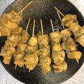 ultibro's cooksnap of when they made マレーシア風焼き鳥.
