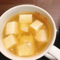 ぱんだ170071's cooksnap of when they made 【節約】カニカマ豆腐スープ.