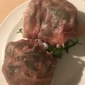 Yokchina's cooksnap of when they made ルッコラと生ハムのおにぎり.