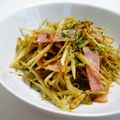 ラッチーU^ｪ^U's cooksnap of when they made ごぼうのベーコン炒め.