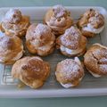 ちーゆう's cooksnap of when they made ⭐レンジで簡単シュークリーム⭐.