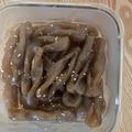 askun05's cooksnap of when they made 結びこんにゃくの甘辛炒め(3分以内).