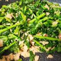 ♡さとちん♡'s cooksnap of when they made 大根の葉っぱ炒め.