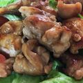 かおりった's cooksnap of when they made ぷりぷり！鶏もも肉の生姜はちみつ照り焼き.
