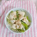 ロイヤルミルク♪'s cooksnap of when they made 水菜と豆腐のごまドレサラダ♡.