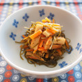 バカリャウ's cooksnap of when they made 減塩切り昆布とさつま揚げの煮物【作りおき.