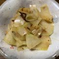 ちーちゃん2511☆'s cooksnap of when they made 青パパイヤと塩昆布の浅漬け.
