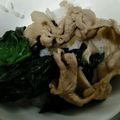 クックE3ZXW3☆'s cooksnap of when they made ほうれん草と豚肉のスタミナ丼.