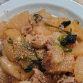 かまりん。's cooksnap of when they made 大根とほうれん草と豚肉の炒め煮.