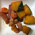 ねこみんぐ's cooksnap of when they made かぼちゃと厚切りベーコンのニンニク炒め.