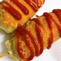 いちごバター's cooksnap of when they made チーズドッグ.