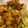 わーい's cooksnap of when they made ☆里芋とベーコンのマスタード醤油炒め☆.
