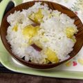 ROCKY1126's cooksnap of when they made さつまいもごはん.