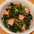 かなりんココりん's cooksnap of when they made 大根葉とハムのきんぴら.
