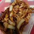 まな姫's cooksnap of when they made 豚肉と舞茸のポン酢炒め.