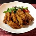 misatona's cooksnap of when they made 手羽中のから揚げ フライパンで時短！.