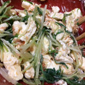 siia11's cooksnap of when they made クリームチーズと水菜の和え物(^-^)v.