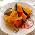 umi☆neco's cooksnap of when they made さっぱり甘い★かぼちゃのゆず煮.