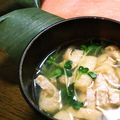 クリーピングタイム☆'s cooksnap of when they made ★★貝割れと油あげ★の★味噌汁★★.