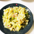 楠木３'s cooksnap of when they made 白菜とえのきのペペロンチーノ風.