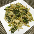ジョングレ's cooksnap of when they made 鶏ごぼうとほうれん草のやみつき炒め.