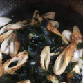 Rayryu123's cooksnap of when they made ちくわとわかめの炒り煮.