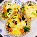 べっ太's cooksnap of when they made 簡単お弁当✿鮭とブロッコリーのチーズ焼き.