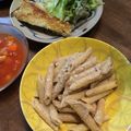 ばたみそーぱん☆'s cooksnap of when they made ユズスコたっぷりレバーペーストのパスタ.