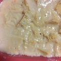 お願いひつじ's cooksnap of when they made 低糖質＊豆乳で高野豆腐のﾌﾟﾃﾞｨﾝｸﾞ.