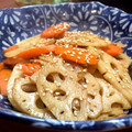 Superlittleboo's cooksnap of when they made れんこんと人参のきんぴら☆.