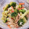 byたまき's cooksnap of when they made ブロッコリーとささ身でごちそうサラダ.